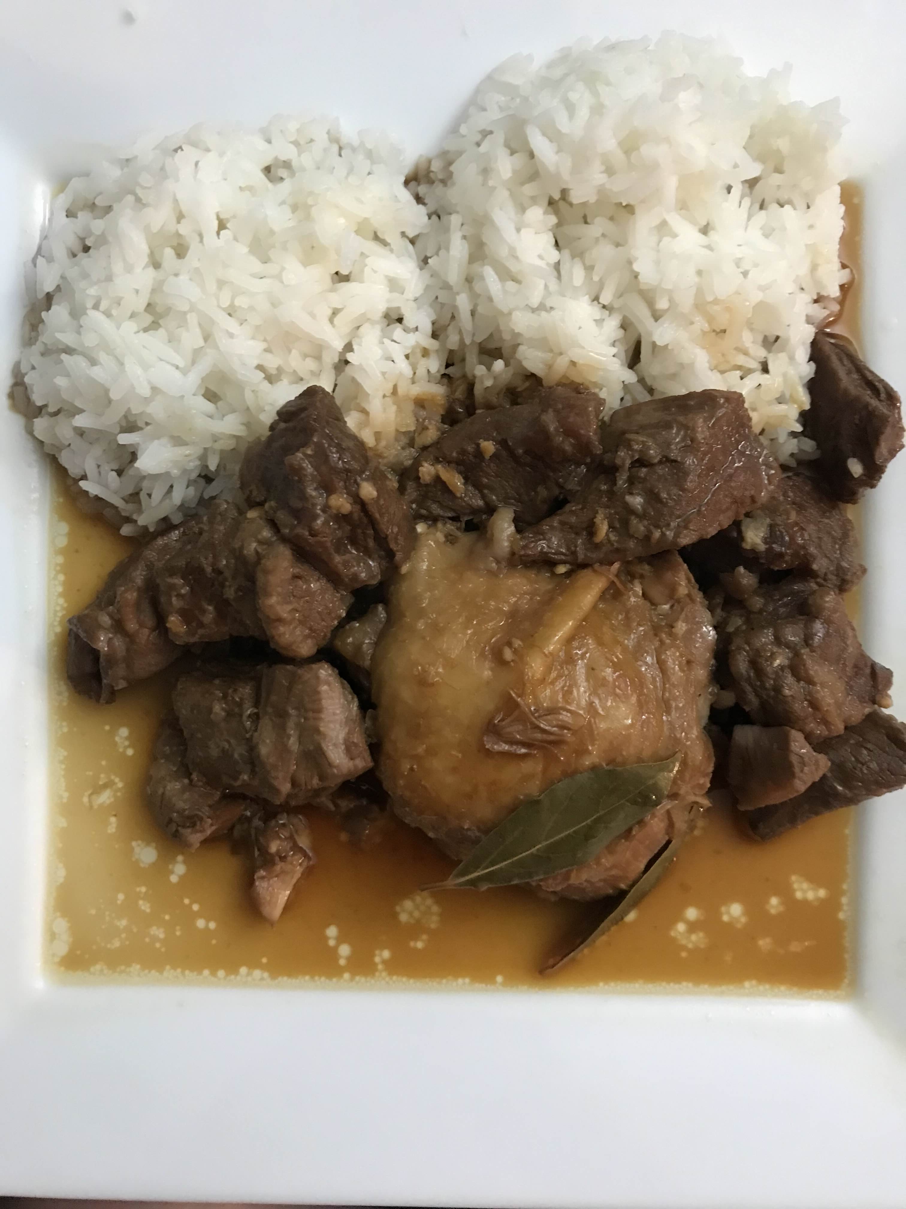 Adobo Plated 2